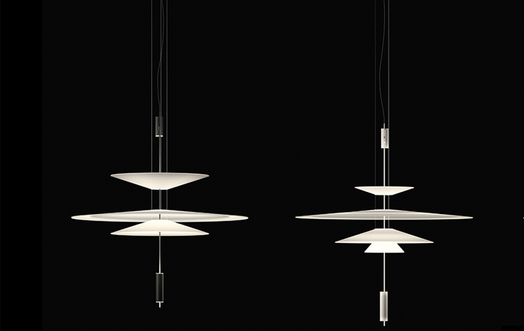 Vibia Flamingo Suspendue - reçoit Design Plus Award