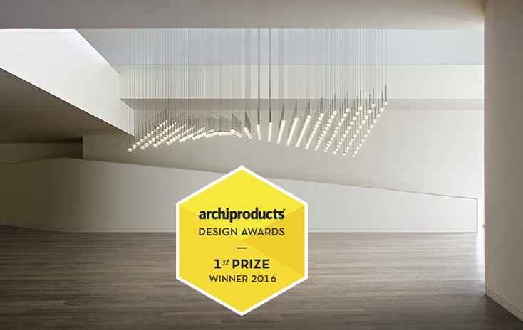 Vibia Algorithm Pendelleuchten -  Siegerin der Archiproducts Design Awards 16