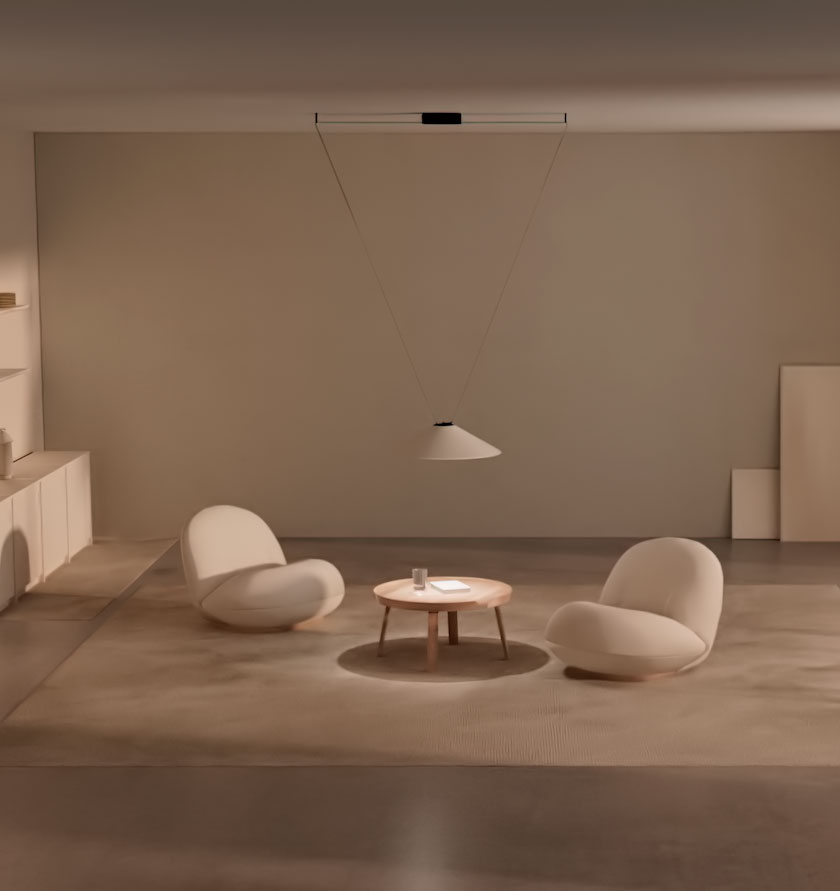 Vibia The Edit - A digital exploration of the new era of lighting - Plusminus