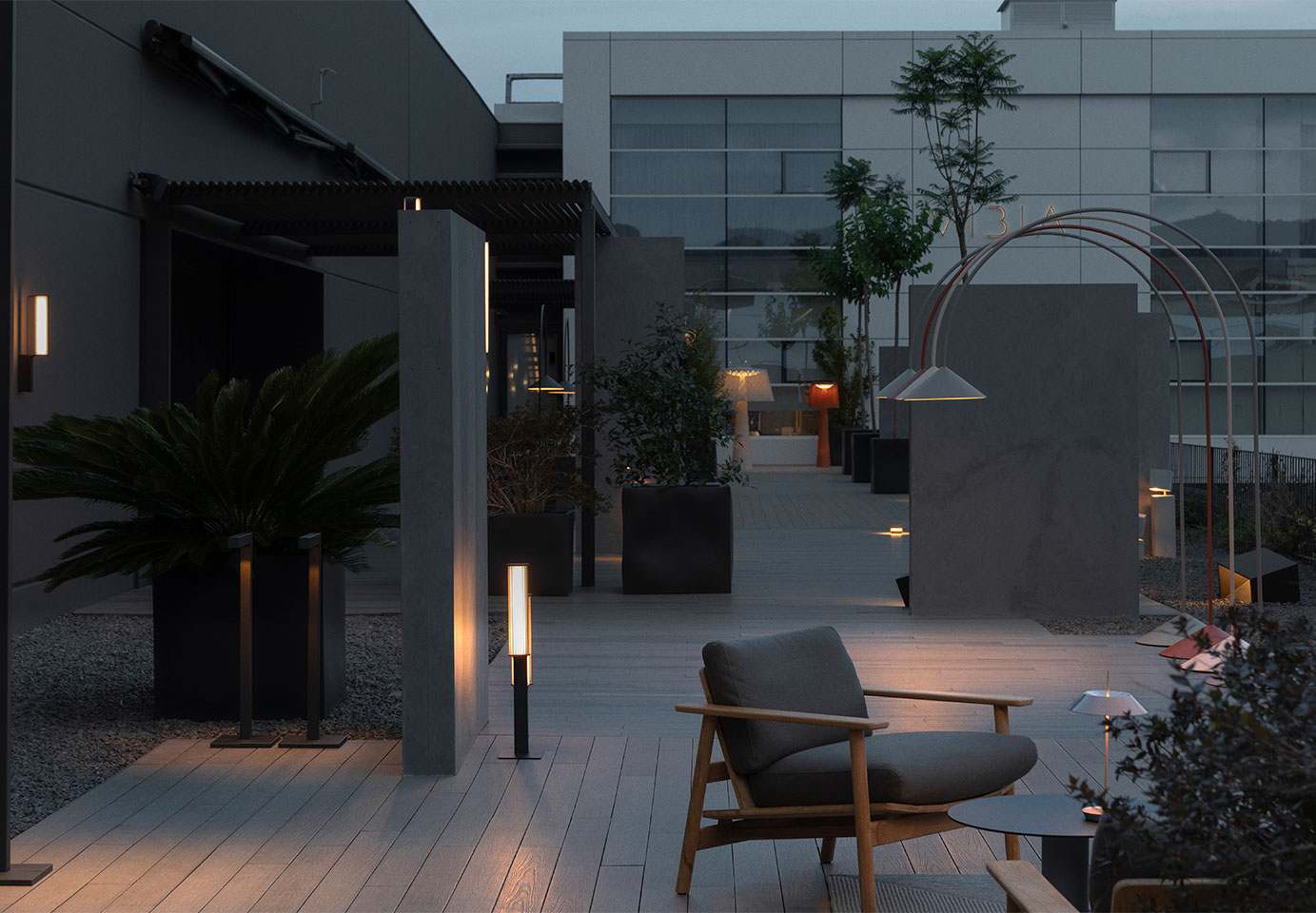 Vibia The Edit - New outdoor showroom